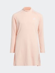 adidas Golf Kids Coral Pink AEROREADY Long Sleeve Dress - Image 2 of 8