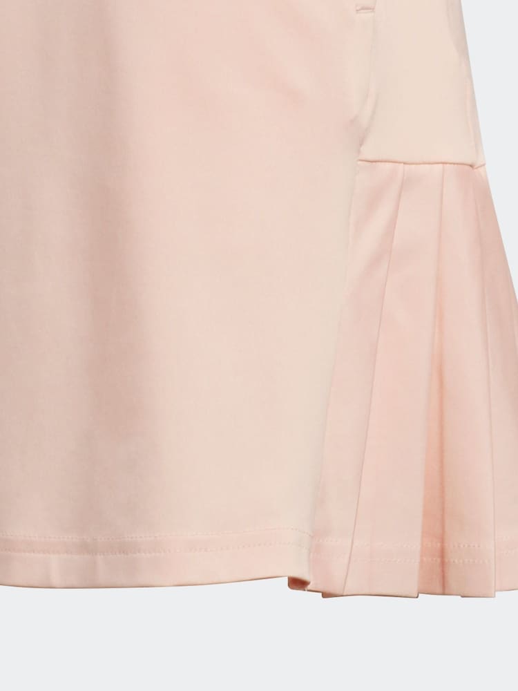adidas Golf Kids Coral Pink AEROREADY Long Sleeve Dress - Image 7 of 8