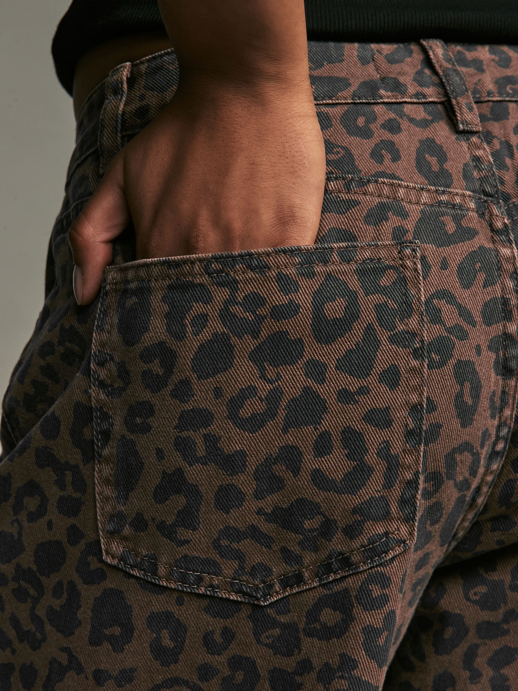 Buy Leopard Hourglass Leopard Print Wide Leg 100% Cotton Buy Leopard Hourglass Leopard Print Wide Leg 100% Cotton