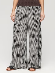 Superdry Black Beach Trousers - Image 1 of 4