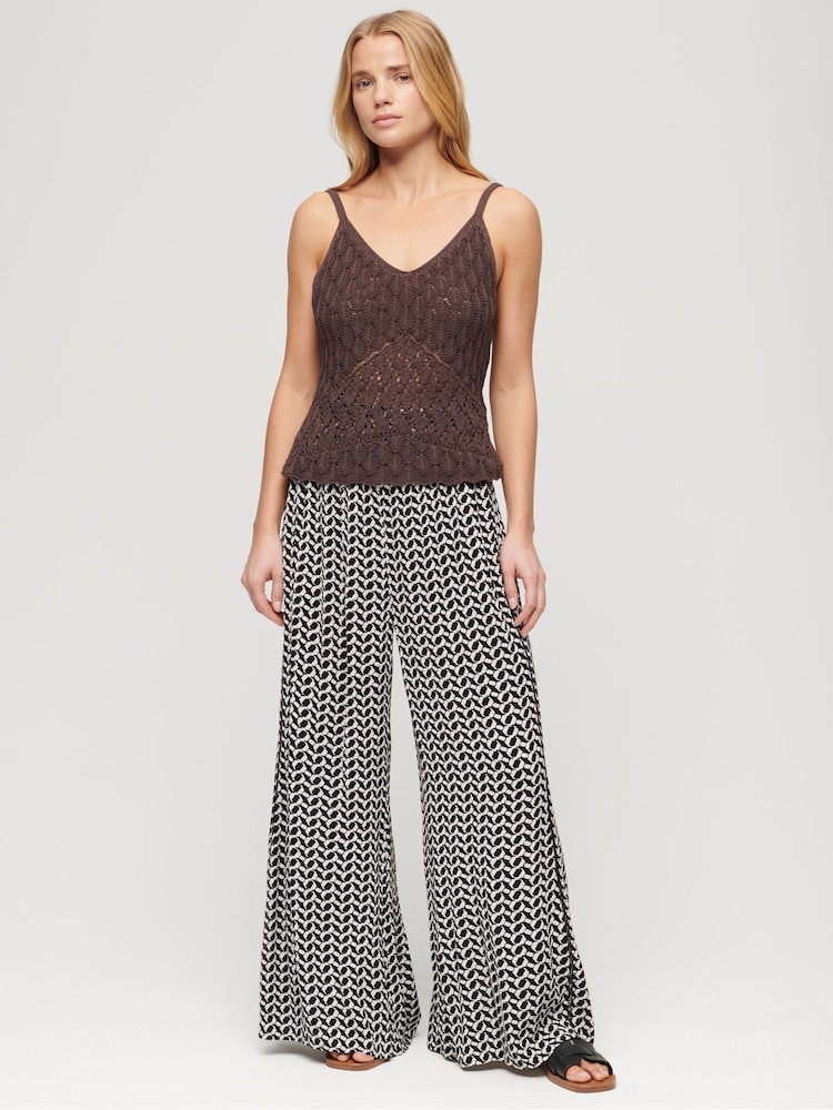 Superdry Black Beach Trousers - Image 2 of 4