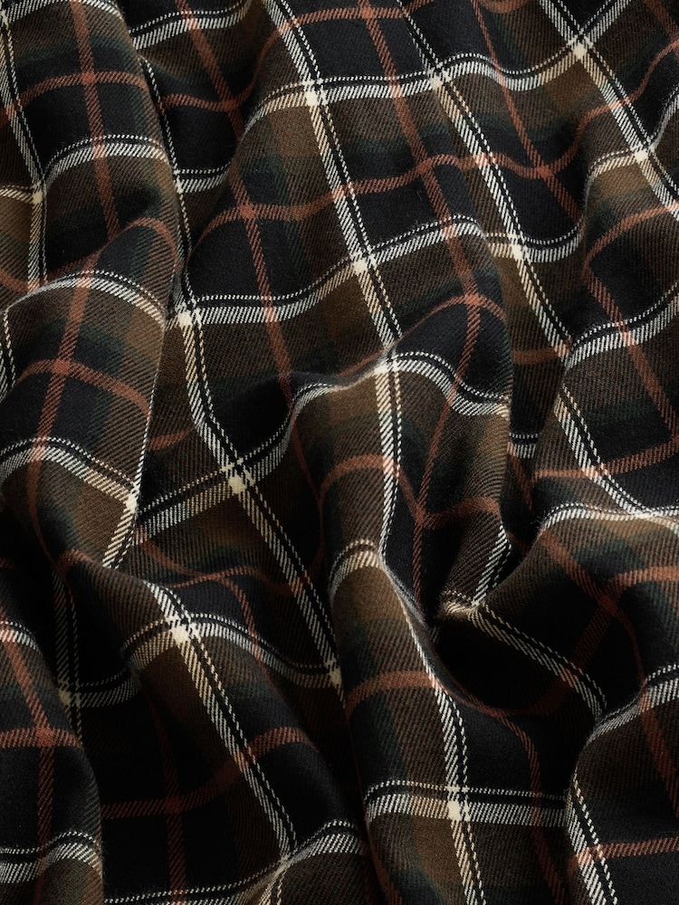Green Check Pleated Kilt Maxi Skirt - Image 7 of 7
