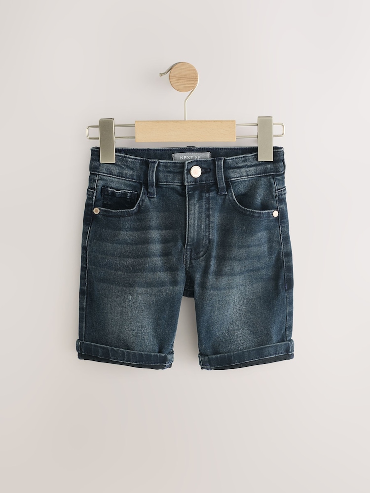Ink Blue Denim Shorts - Image 1 of 4