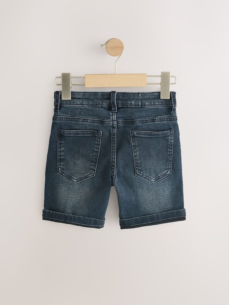 Ink Blue Denim Shorts - Image 2 of 4