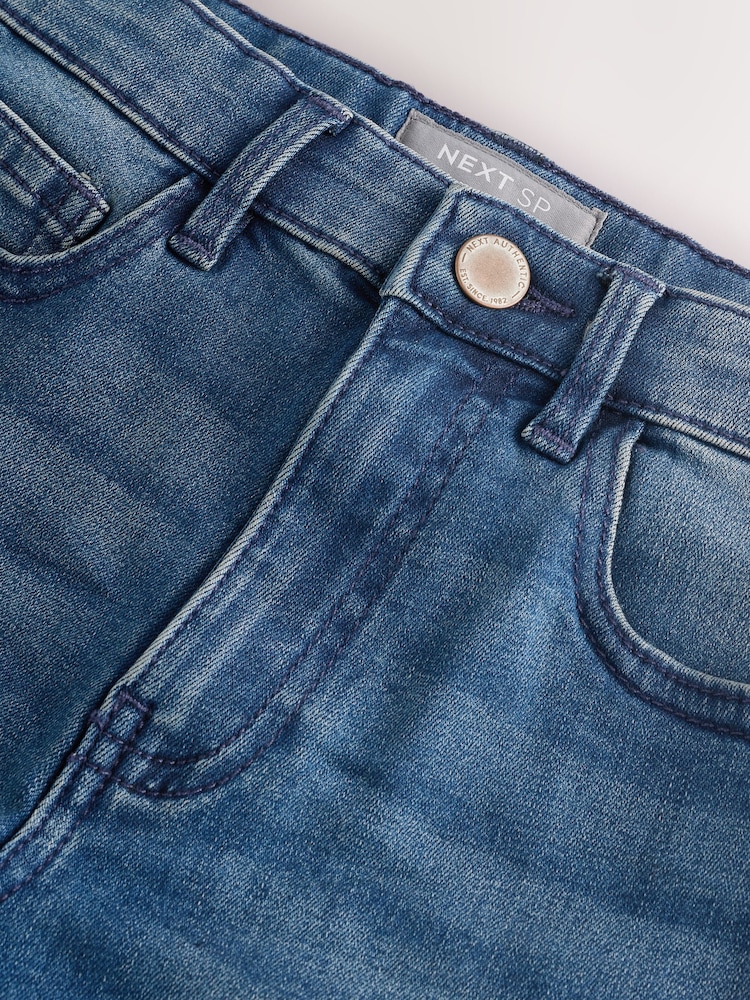 Mid Blue Denim Shorts - Image 2 of 3
