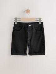 Black Denim Shorts - Image 1 of 2