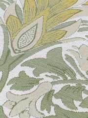 Morris & Co. Sunflower Stone Snakeshead Jacquard Chenille Piped Cushion - Image 4 of 4