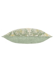 Morris & Co. Sunflower Stone Snakeshead Jacquard Chenille Piped Cushion - Image 6 of 7