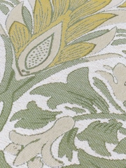Morris & Co. Sunflower Stone Snakeshead Jacquard Chenille Piped Cushion - Image 7 of 7