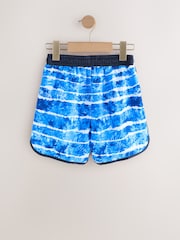 Blue Tiedye Printed Swim Shorts (3-16yrs) - Image 2 of 5