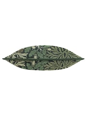 Morris & Co Thyme Forest Green Acorn Jacquard Chenille Cushion - Image 2 of 4
