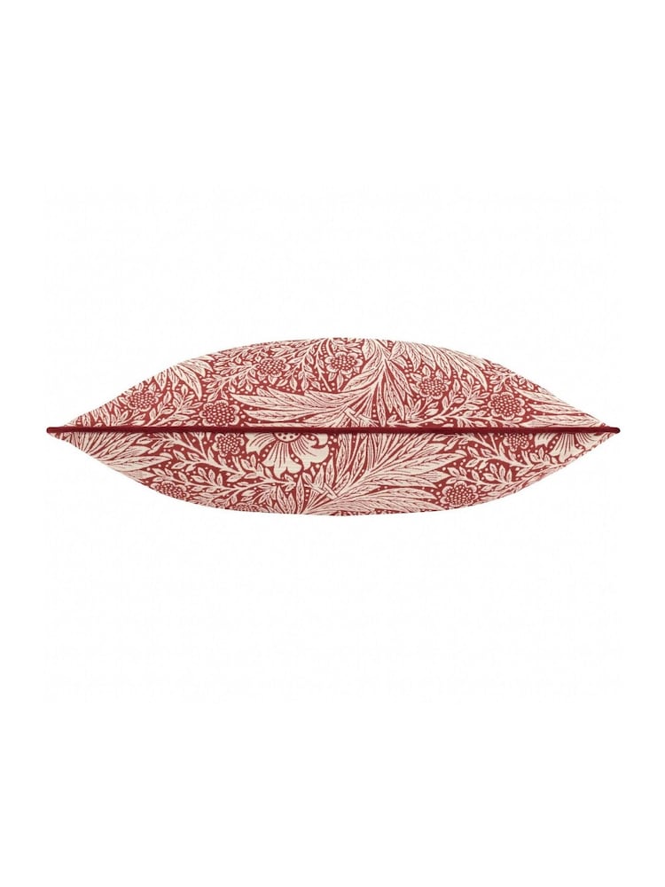 Morris & Co Russet Marigold Jacquard Piped Cushion - Image 2 of 4 Morris & Co Russet Marigold Jacquard Piped Cushion - Image 2 of 4