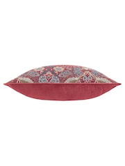 Morris & Co. Berry Strawberry Thief Jacquard Piped Cushion - Image 4 of 5
