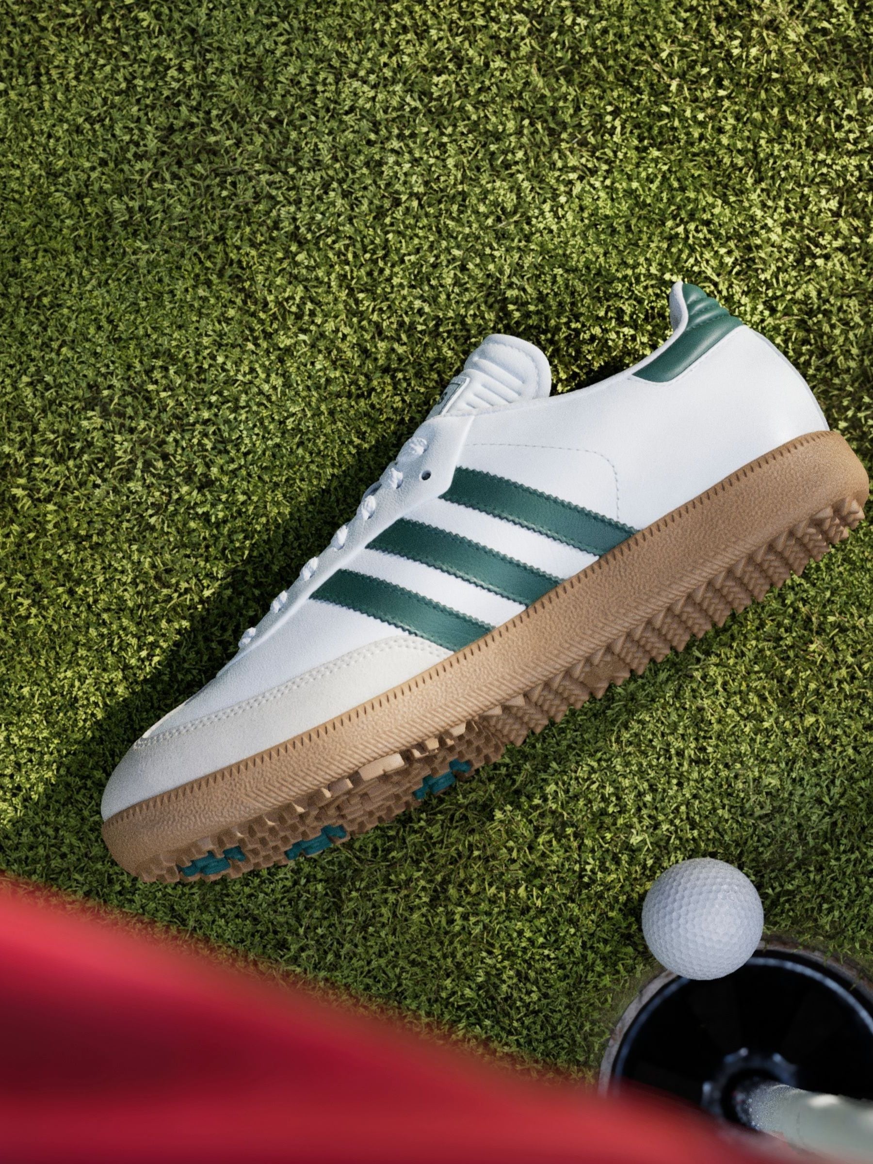 【ADIDAS GOLF】 Samba Spikeless /追跡付 adidas Samba Spikeless Golf Shoes - Black | Free Shipping