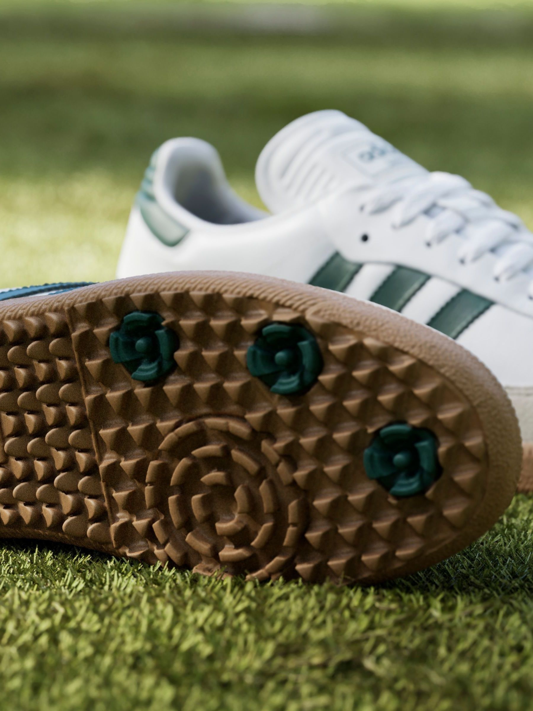 Buy adidas Golf White/Green Samba Spikeless Trainers from Next USA