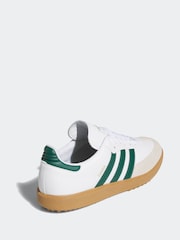 blanco/verde - adidas Golf Samba Spikeless Trainers - Imagen 9 de 9