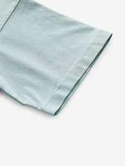smALLSAINTS Washed Blue Oversized Underground Crew T-Shirt - Image 7 of 7