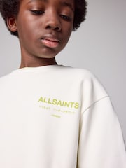 Blanc craie - SmallSaints Sweat-shirt oversize Underground Col rond - Image 4 of 8