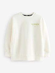 Blanc craie - SmallSaints Sweat-shirt oversize Underground Col rond - Image 5 of 8