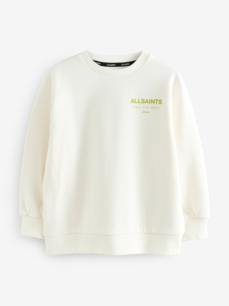 Blanc craie - SmallSaints Sweat-shirt oversize Underground Col rond - Image 5 of 8
