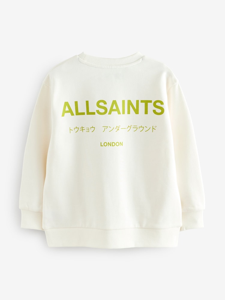 Blanc craie - SmallSaints Sweat-shirt oversize Underground Col rond - Image 6 of 8