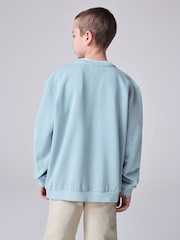 smALLSAINTS Boys Oversized Logo Crew Sweatshirt - Bild 2 von 8