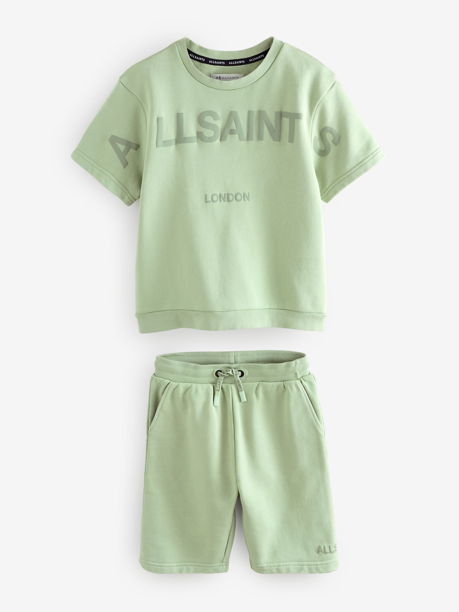 激安！特価品 smALLSAINTS Buy Green and Sweatshirt Sleeve Short Biggy Clothing