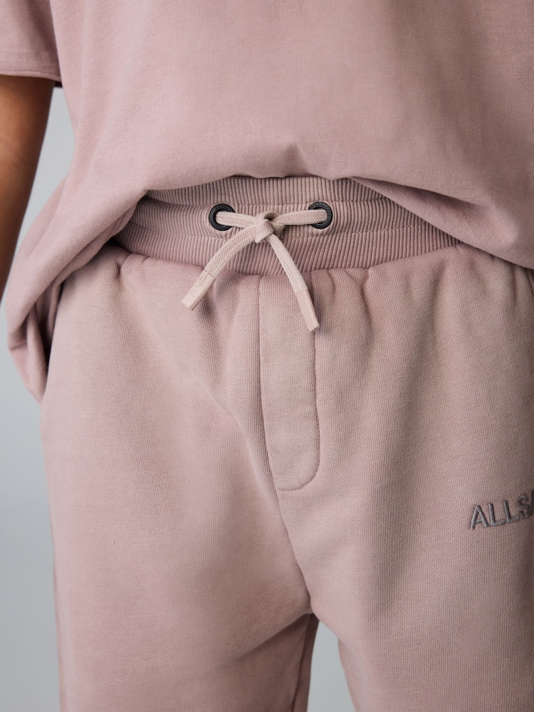 smALLSAINTS Pink Oversized Biggy 100% Cotton T-Shirt and Sweatshirt Set - Image 11 of 11