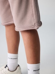 smALLSAINTS Pink Oversized Biggy 100% Cotton T-Shirt and Sweatshirt Set - Image 7 of 11