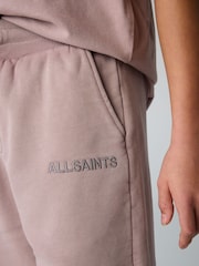 smALLSAINTS Pink Oversized Biggy 100% Cotton T-Shirt and Sweatshirt Set - Image 8 of 11