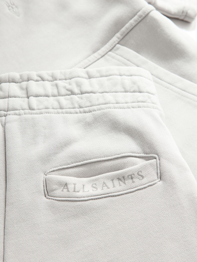 smALLSAINTS Grey Boys Ramskull Short Sleeve 100% Cotton Hoodie and Shorts Set - Image 10 of 10