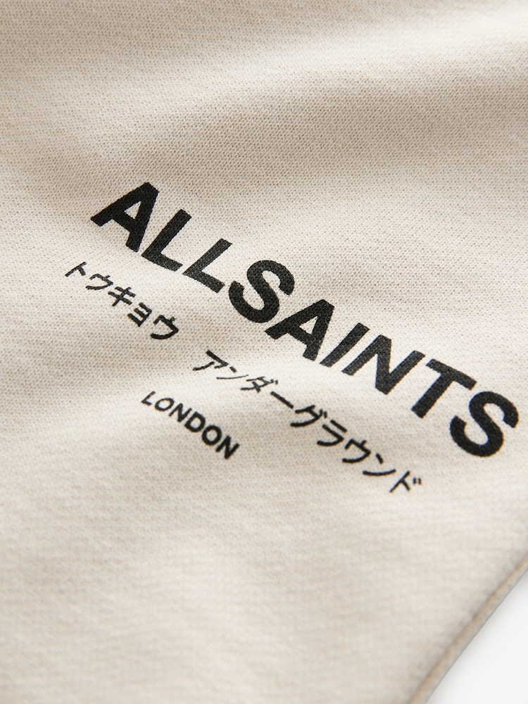 Beige - smALLSAINTS Underground Sweat 100% Cotton Shorts - Image 3 of 4