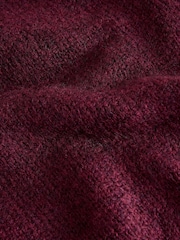 Burgundy Red Button Front Knitted Tank Top - Image 7 of 9