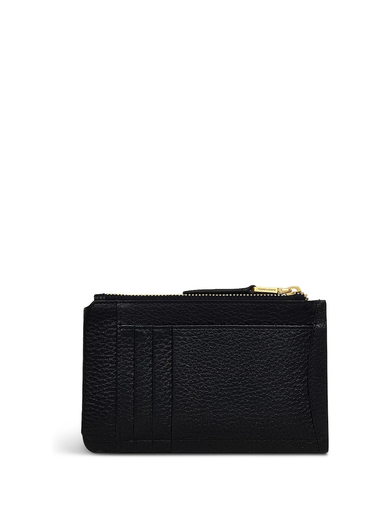 Radley Medium The Chancery Zip Top Coin Black Purse - Image 2 of 3