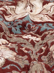 Morris & Co Berry Strawberry Thief Jacquard Multi Layer Throw - Image 4 of 8