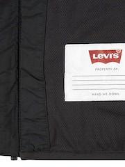 Levi's® Black Levi's® Black Sherpa Fleece Logo Zip-Up Jacket - Image 8 of 8