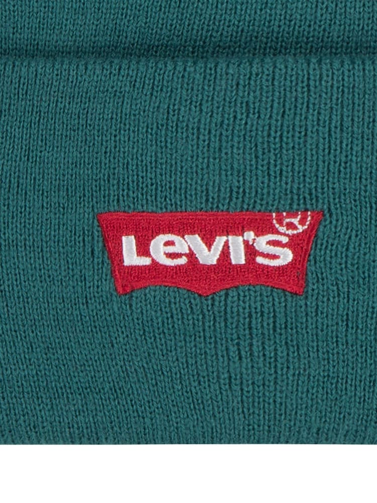 Levi's® Green Batwing Logo Beanie - Image 3 of 3