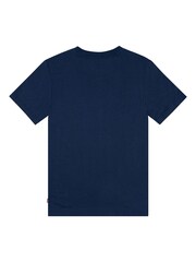 Levi's® Blue Western Cowboy Logo Short Sleeve T-Shirt - Image 2 of 4