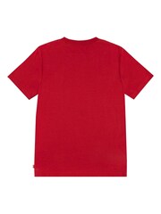 Levi's® Red Western Cowboy Logo Short Sleeve T-Shirt - Image 2 of 3