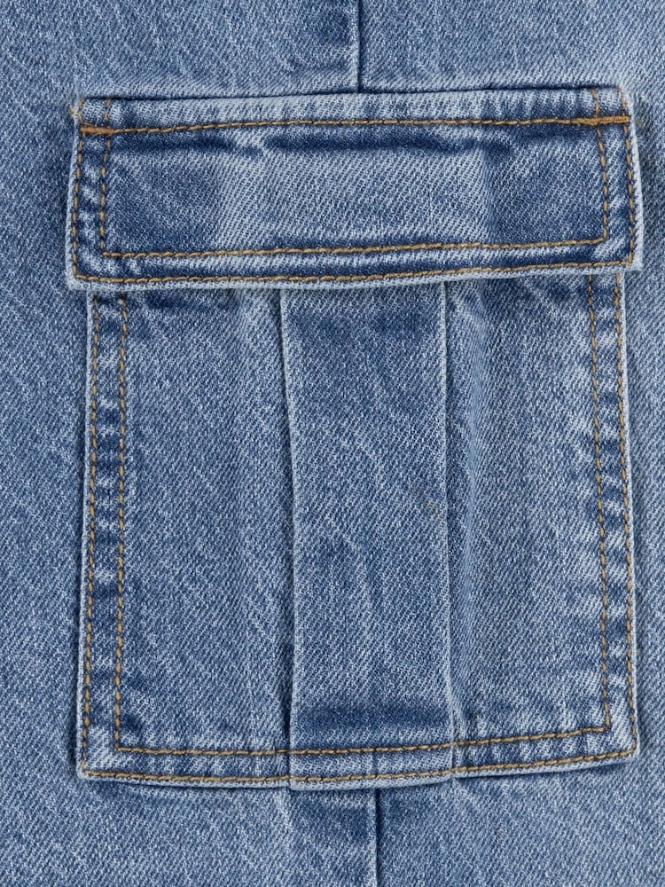 Levi's® Blue Baggy Wide Leg Cargo Jeans - Image 11 of 11