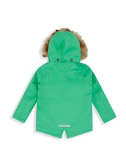 أخضر - Muddy Puddles Waterproof 3-In-1 Parka Jacket - صورة 5 من 7