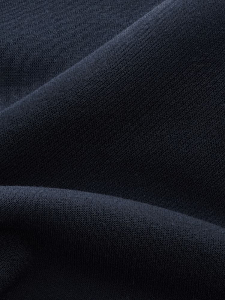 Bleu/Marine - Sweat-shirt Scuba doux au toucher à capuche - Image 9 of 9