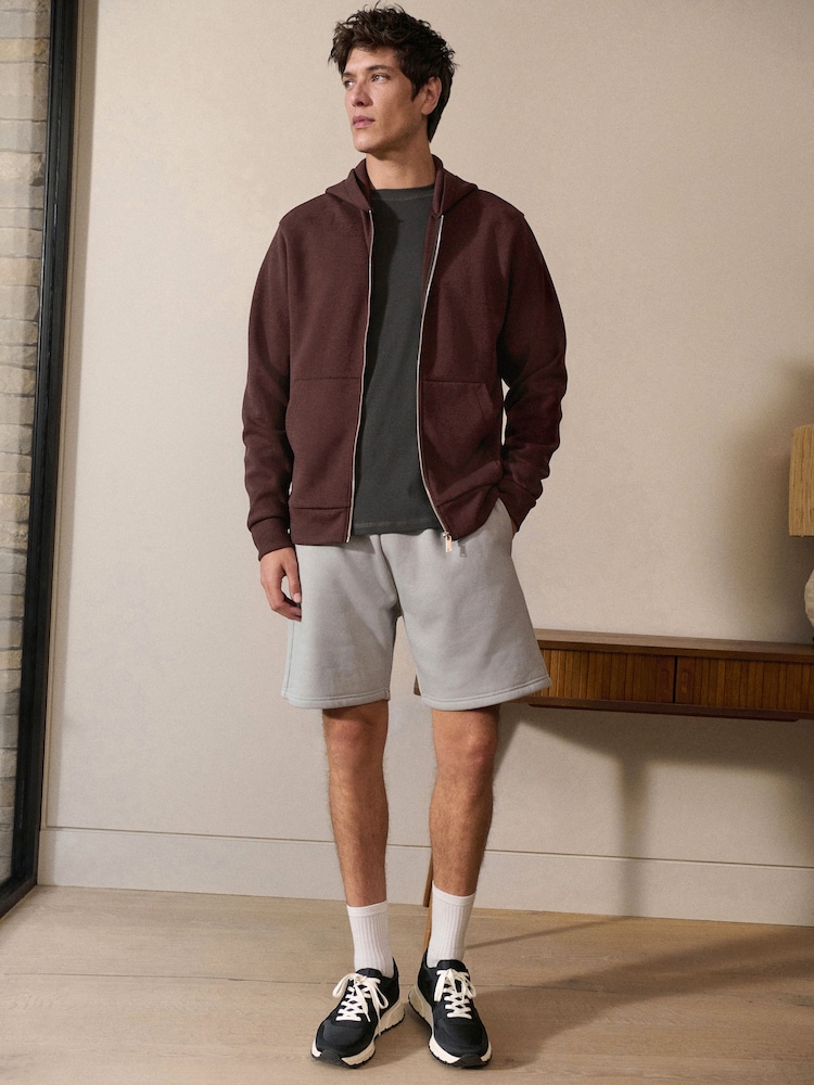Marrón higo - Scuba Soft Touch Hoodie - Imagen 2 de 10 Marrón higo - Scuba Soft Touch Hoodie - Imagen 2 de 10
