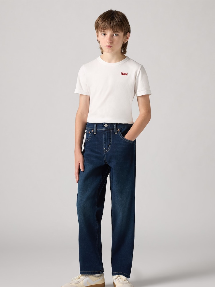 Levi's® Blue Dark Indigo Stay Loose Taper Jeans - Image 1 of 8