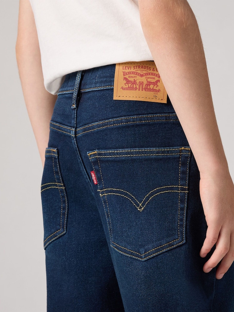 Levi's® Blue Dark Indigo Stay Loose Taper Jeans - Image 3 of 8