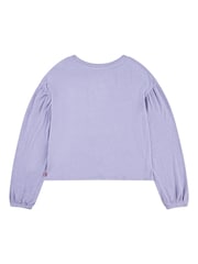 Levi's® Purple Ballon Sleeve Logo Top - Image 1 of 4