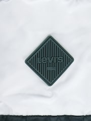 Levi's® Green Colour Block Puffer Coat - Image 6 of 6