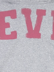 Levi's® Grey Varsity Collegiate Logo Back Print Hoodie - Image 6 of 8