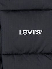 Levi's® Black Logo Padded Gilet - Image 5 of 5