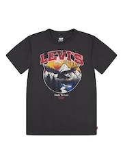 Levi's® Black Eagle Graphic Logo Short Sleeve T-Shirt - Image 2 of 5